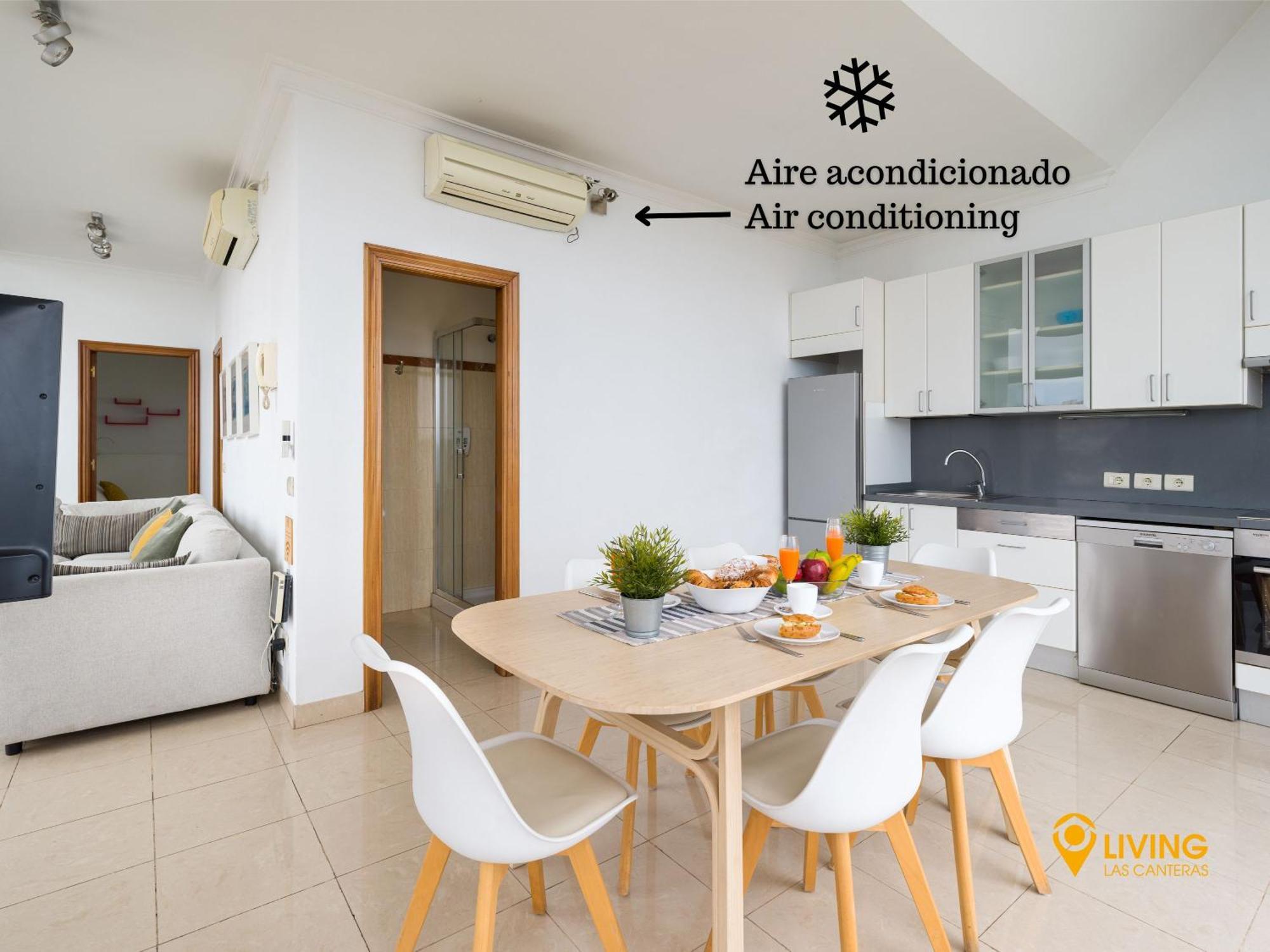 Living Las Canteras Homes - Penthouse Free Parking ラスパルマス・デ・グランカナリア エクステリア 写真